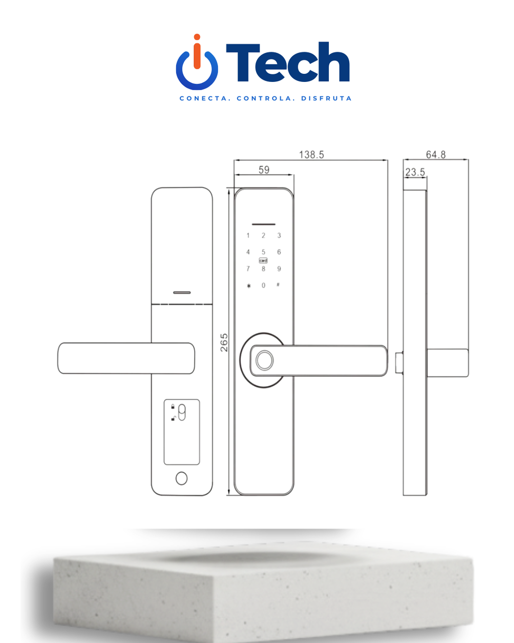Cerradura inteligente Skylink SK-A8N