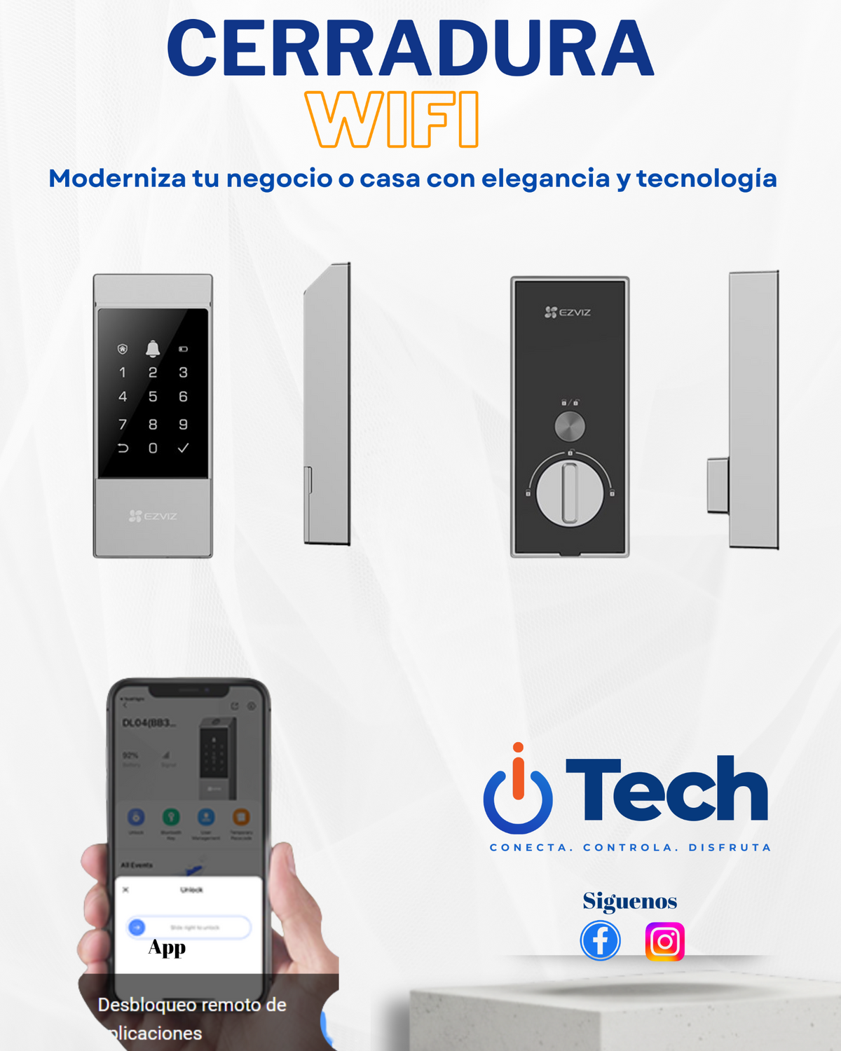 Cerradura inteligente EZVIZ DL04